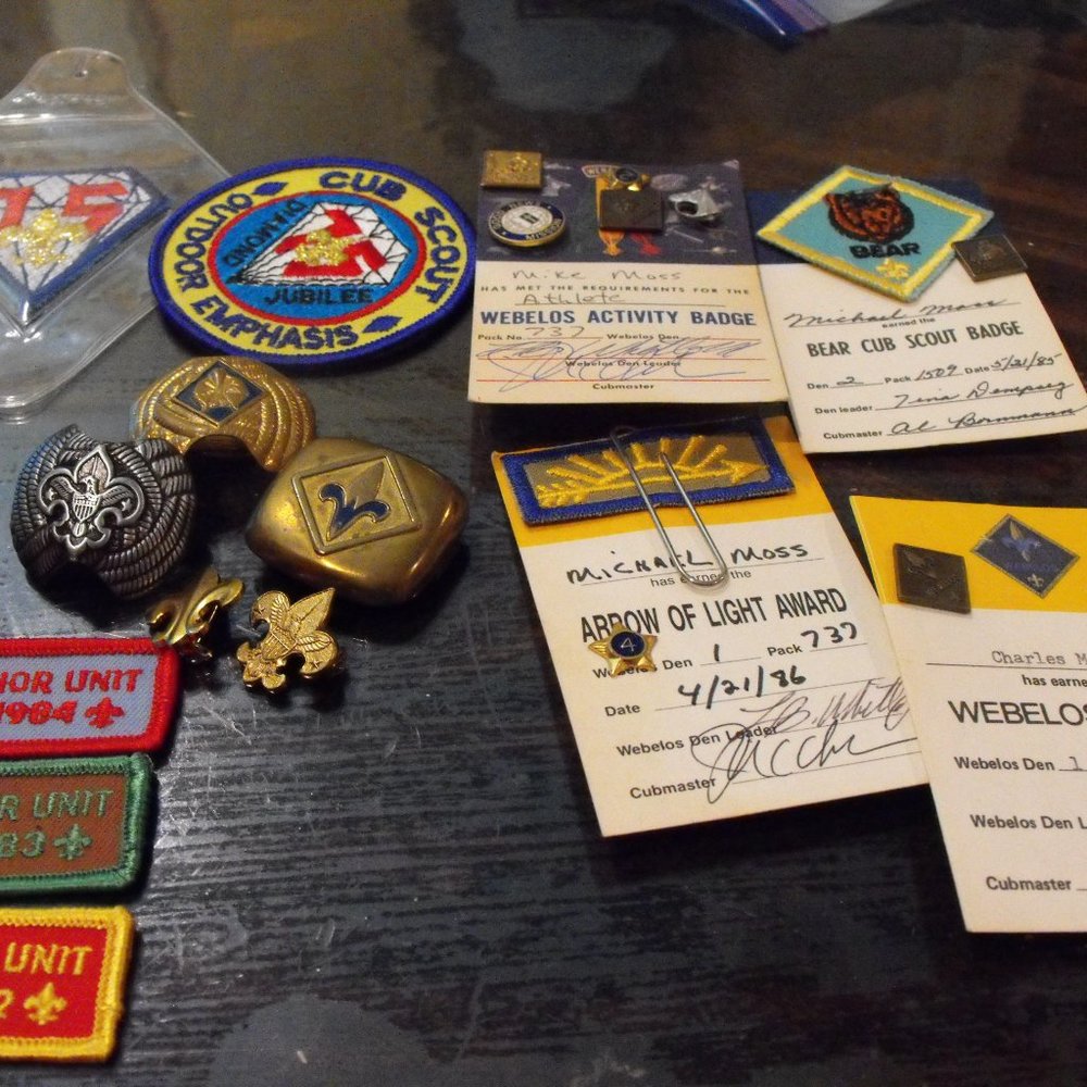 Lot of Boy Scout Memorabilia